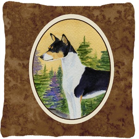 MICASA Basenji Decorative Indoor & Outdoor Fabric Pillow MI760453